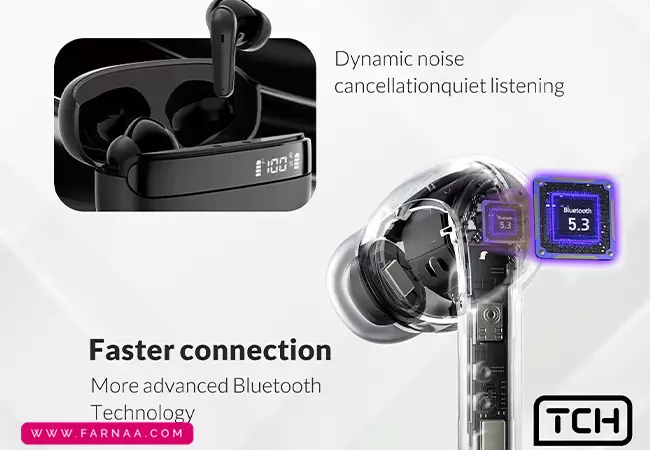 هندزفری بلوتوثی تی سی اچ مدل Black Blade L10