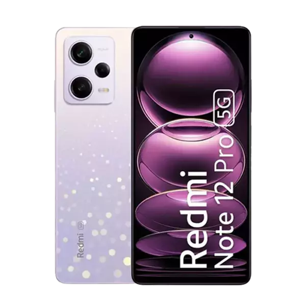 پنل جلو و پشت گوشی موبایل شیائومی Redmi Note 12 Pro 5G ظرفیت 256 رم 12 گیگابایت پک چین صورتی