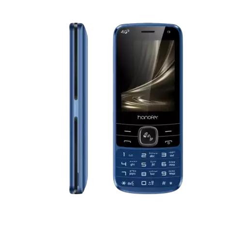 نمای پشت و روبرو  گوشی موبایل هانوفر مدل 5300|4G دوسیم کارت 