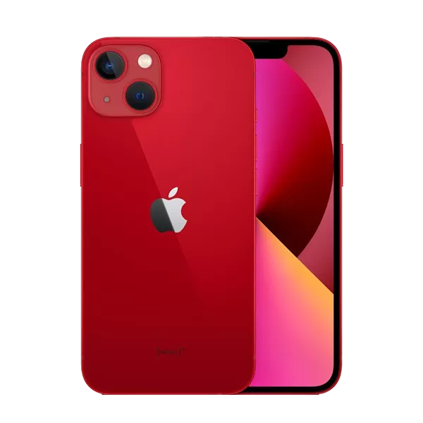 پنل جلو و پشت گوشی موبایل اپل مدل iPhone 13 Active ظرفیت 512 گیگابایت و 4 گیگابایت رم قرمز