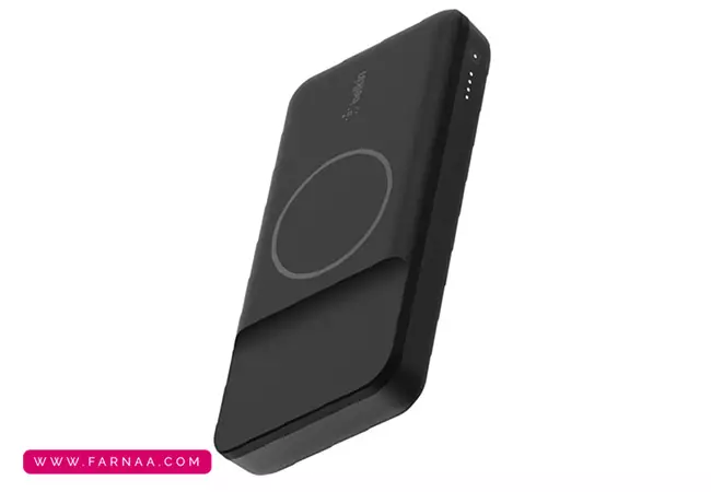 پاوربانک بلکین مدل BoostCharge BPD001bt با ظرفیت 10000 میلیآمپر ساعت
