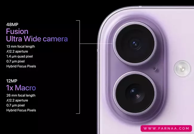 گوشی موبایل اپل iPhone 17 Not Active دوسیم کارت ظرفیت 512 گیگابایت و رم 8 گیگابایت پارت نامبر CHA