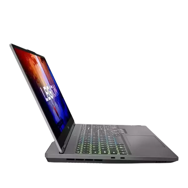 نمای چپ لپ تاپ لنوو مدل Legion 5 Pro Ryzen7 32GB 1TB RTX3060 2K