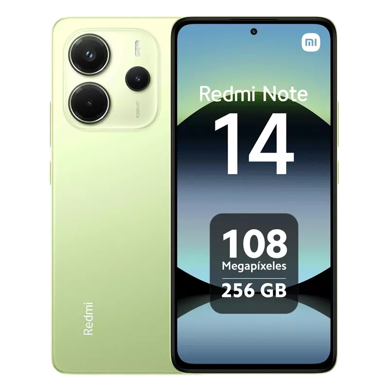 گوشی موبایل شیائومی مدل Redmi Note 14 4G NFC ظرفیت 256 گیگابایت رم 8 گیگابایت (پک اندونزی) سبز