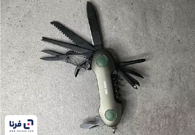 قابلیتهای ست ابزار جیبی 14 کاره گرین لاین مدل GN14N1MTOLBK