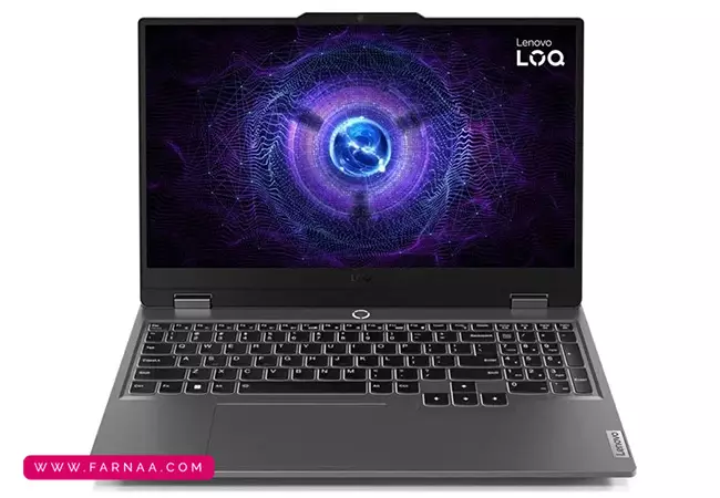 لپ تاپ لنوو مدل LOQ 15IAX9E Core i5 12450HX 16GB 512GB SSD RTX 2050 4GB FHD IPS 144Hz به همراه موس