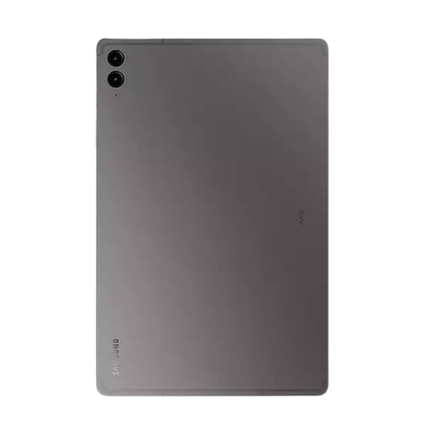 نمای پشت تبلت سامسونگ مدل Galaxy Tab S9 FE Plus 5G ظرفیت 256 رم 12 گیگابایت خاکستری