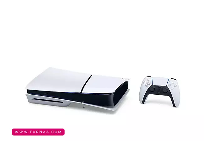 کنترلر کنسول بازی سونی مدل PlayStation 5 Slim Digital Edition ظرفیت یک ترابایت ریجن 2016B اروپا