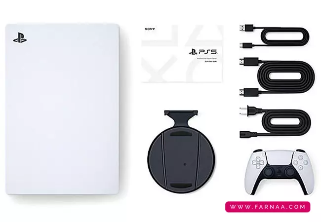 کنسول بازی سونی مدل Sony PlayStation 5 Standard ظرفیت 825 گیگابایت ریجن 1200