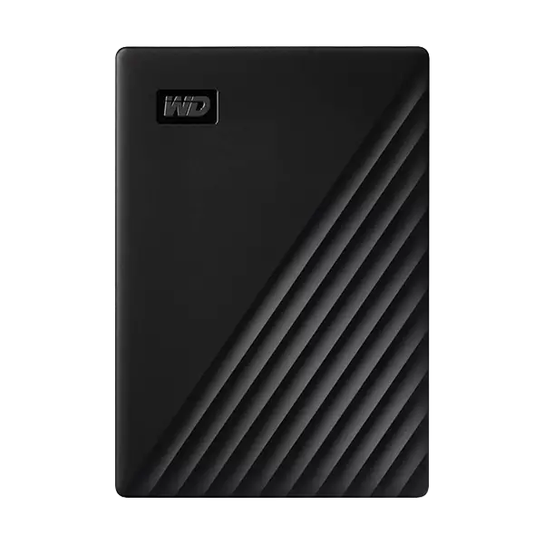 هارد اکسترنال وسترن دیجیتال مدل My Passport ظرفیت پنج ترابایت دارای رابط USB Type-A 3.2