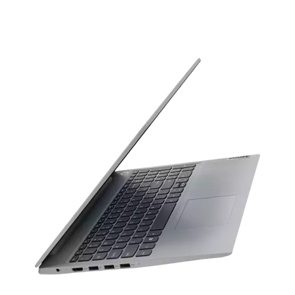نمای جلو سمت چپ لپ تاپ 15.6 اینچی لنوو مدل Ideapad 3 15IGL05 celeron n4020 4GB 1T DOS