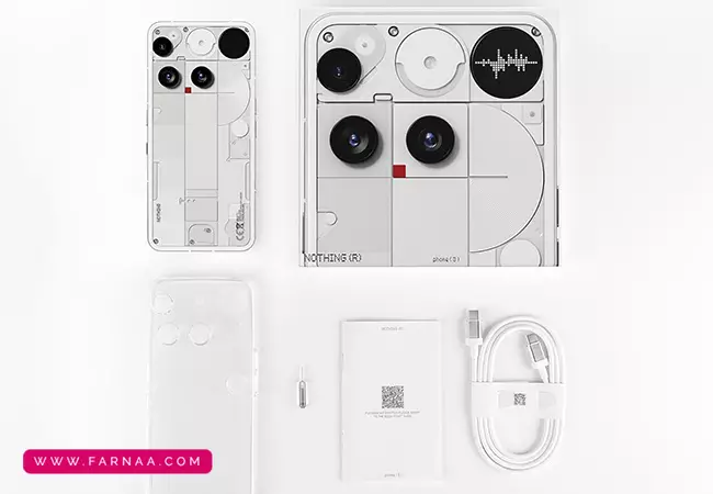 گوشی موبايل ناتینگ فون 3 5G ظرفیت 256 گیگابایت رم 12 گیگابایت