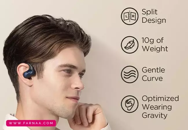 هندزفری بلوتوثی وان مور مدل 1More Fit SE Earbuds S30 EF606