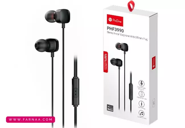 هندزفری سیم دار پرووان مدل PHF3990
