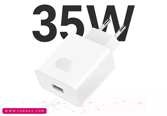 آداپتور شارژر سریع آنر 35 وات 2 پین مدل nb-200168c01