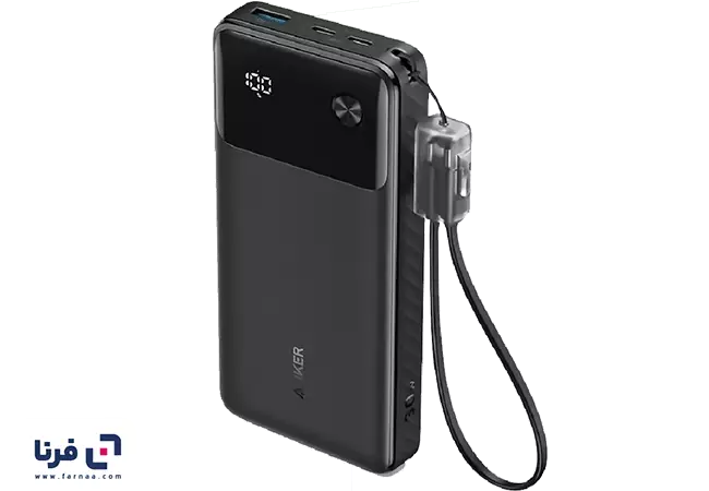 پاوربانک انکر مدل A1384 ظرفیت 20000 میلی آمپر ساعت توان 30 وات