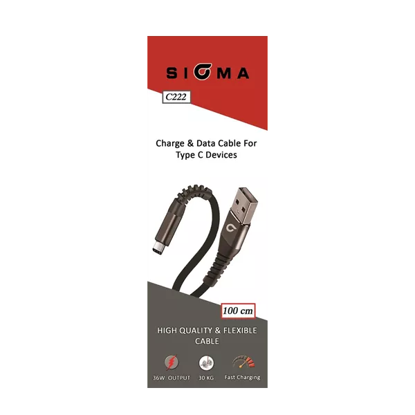 sigma type c cable charge c222