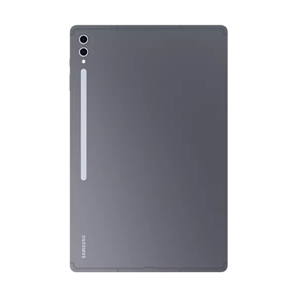 نمای پشت عمودی  تبلت سامسونگ مدل Galaxy Tab S10 Ultra 5G SM-X926B ظرفیت 512 رم 12 گیگابایت خاکستری