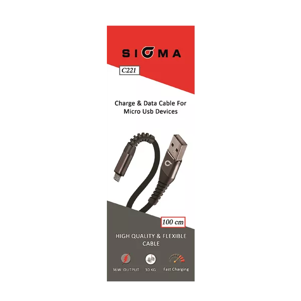 Sigma Micro usb cable charge C221