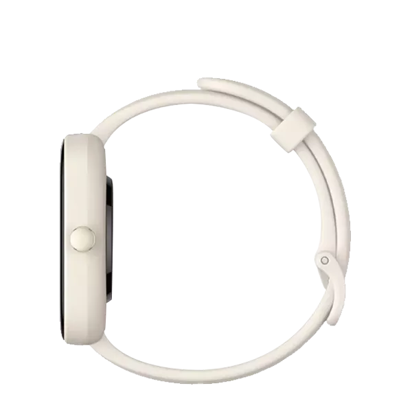 نیم رخ  ساعت هوشمند شیائومی مدل Amazfit Bip 3 pro سفید