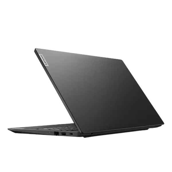 نمای پشت سمت راست لپ تاپ لنوو مدل V15 Corei3 1115G 12GB 1TB رنگ مشکی