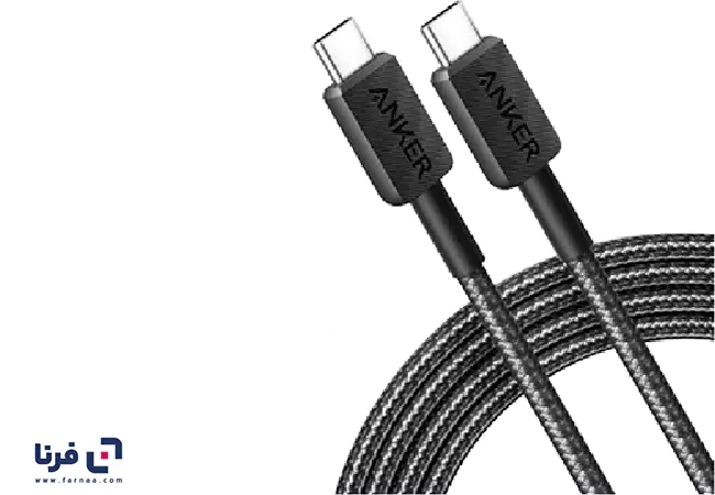 طراحی کابل USB C انکر مدل A81F5H11 طول 0.9 متر
