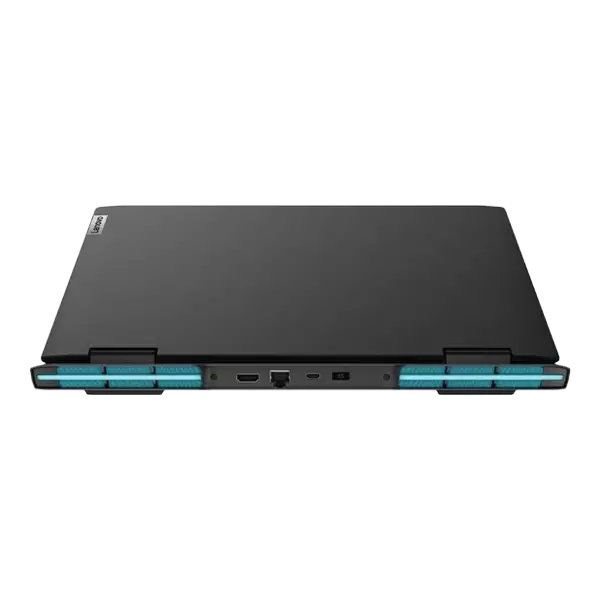 نمای پشت حالت بسته لپ تاپ لنوو Gaming 3 Core i5 12450H 16GB 512SSD RTX3050