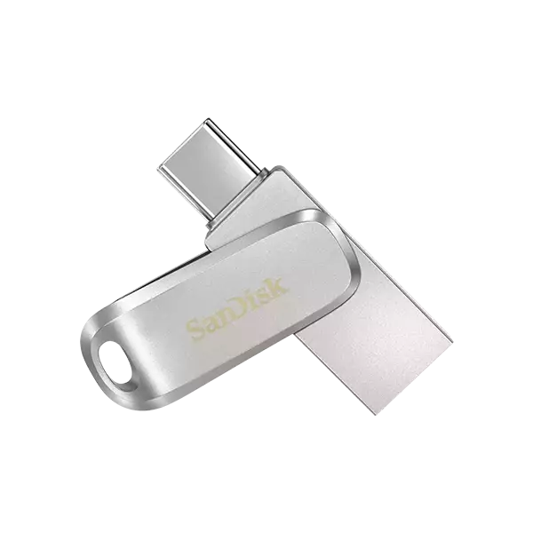 SanDisk Ultra Dual Drive Luxe USB TypeC 512GB Flash Memory