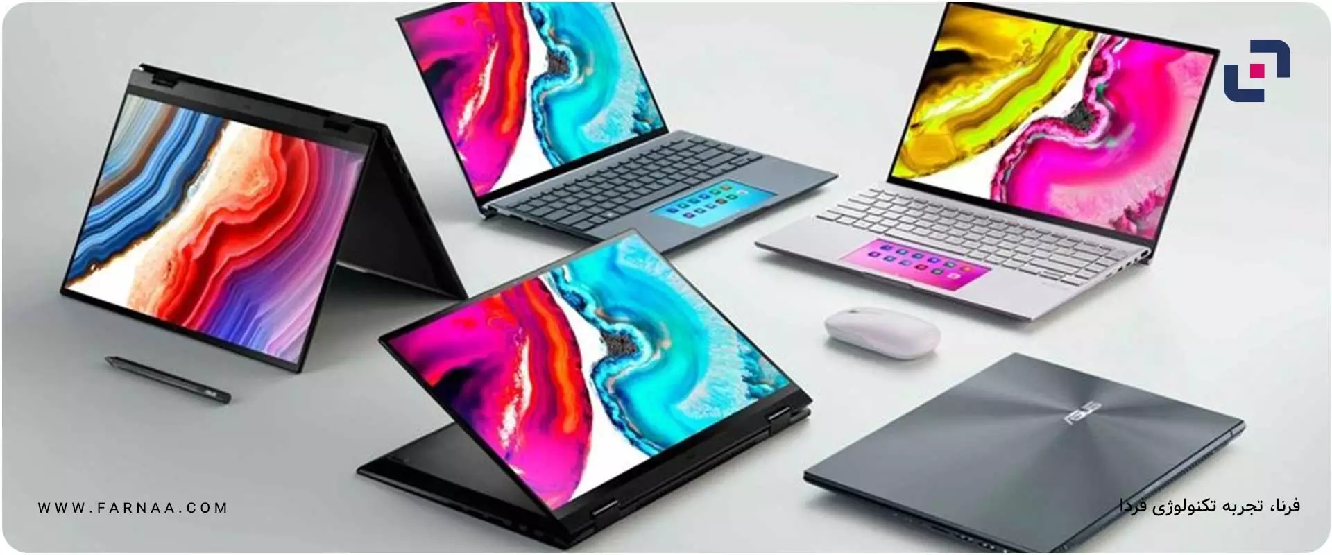لپتاپ لمسی