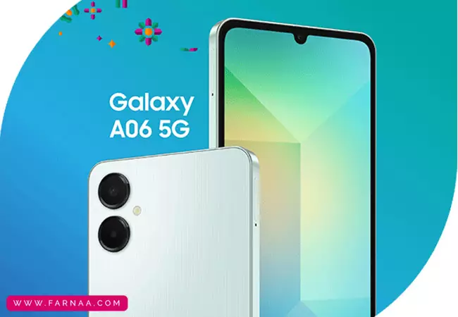 گوشی موبايل سامسونگ Galaxy A06 5G ظرفیت 128 گیگابایت رم 6 گیگابایت