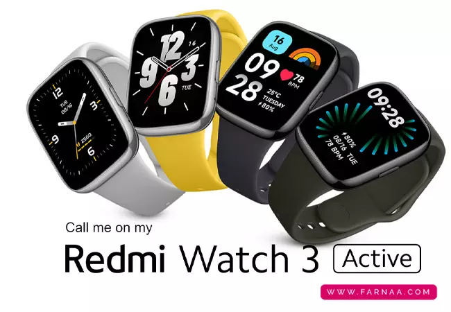 ساعت هوشمند شیائومی Redmi Watch 3 Active