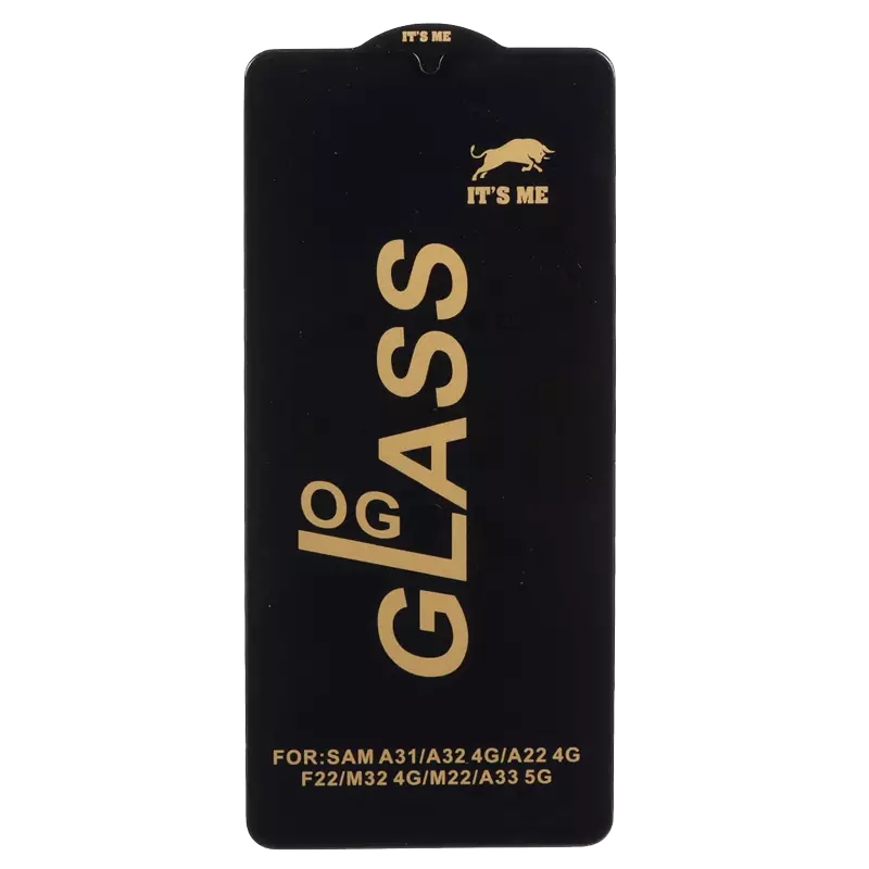 محافظ صفحه نمایش شیشه ای گوشی موبایل مدل Full Cover OG ESD OVOG مناسب Samsung A31 / A32 4G / A33 / A22 4G / M22 / M32 4G / F22