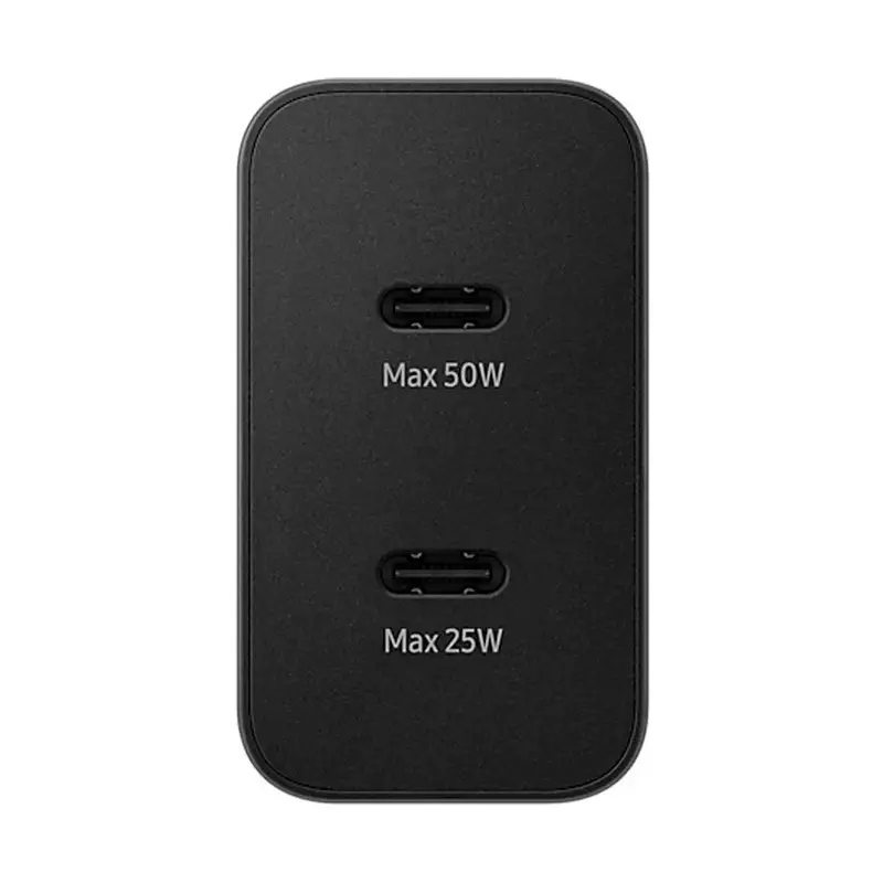 شارژر دیواری سه پین سامسونگ مدل EP-T5020 GAN-NFC 50W PD به همراه کابل Type-C