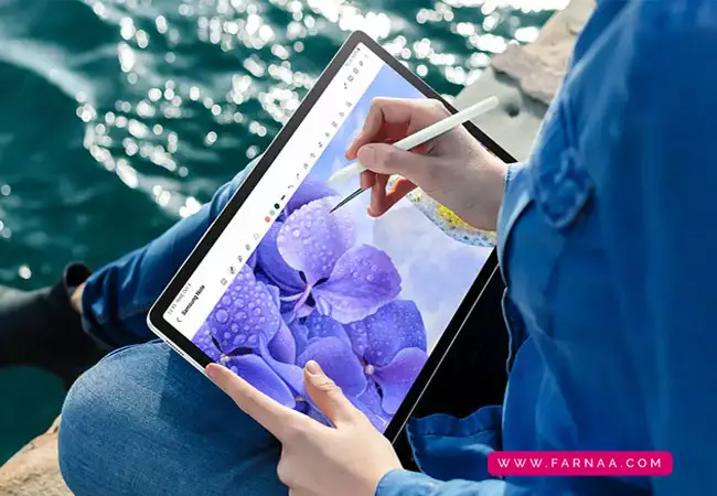 نرم‌افزار تبلت سامسونگ Galaxy Tab S9 FE X516 5G با ظرفیت ۱۲۸ گیگ رم ۶