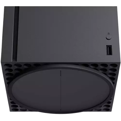 نمای بالا کنسول بازی مایکروسافت مدل Xbox Series X ظرفیت 1 ترابایت