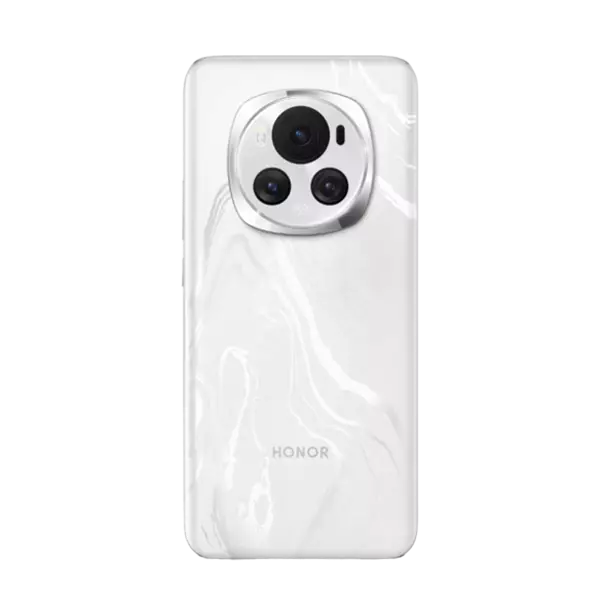 نمای پشت گوشی موبایل آنر Honor Magic 6 5G ظرفیت 512 رم 16 گیگابایت سفید