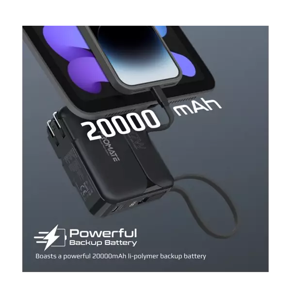 پاوربانک پرومیت مدل PowerPack-20Pro ظرفیت 20000 میلی آمپر