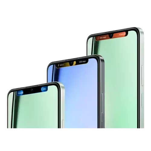 نماهای روبرو گوشی موبایل ریلمی Realme Note 60x ظرفیت 64 رم 3 گیگابایت 