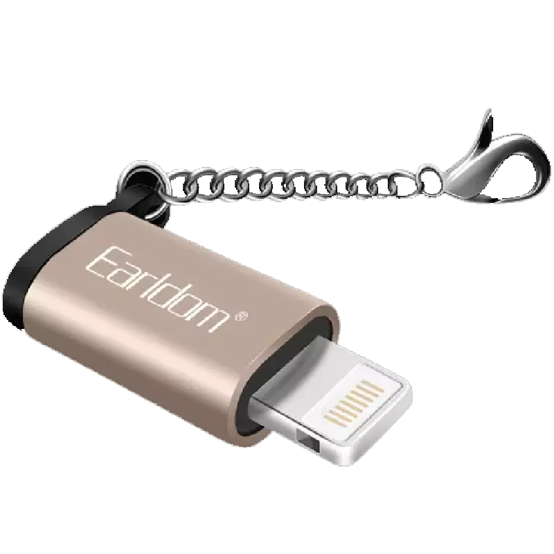 مبدل microUSB به لایتنینگ ارلدام مدل ET-OT08