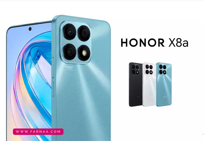 گوشی موبایل آنر Honor x8a 4G ظرفیت 128 رم 8 گیگابایت