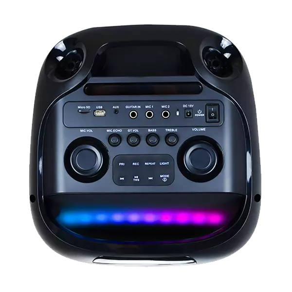 نمای بالای  اسپیکر بلوتوثی ردتون مدل Rock Box R200