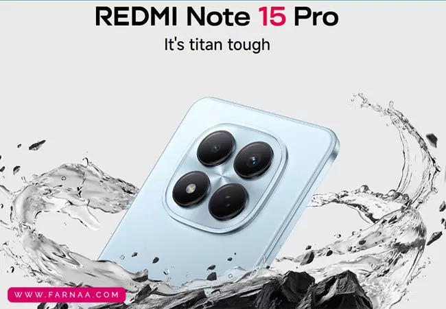 گوشی موبایل شیائومی مدل Redmi Note 15 Pro 4G با ظرفیت 256 و رم 8 گیگابایت (نسخه گلوبال)