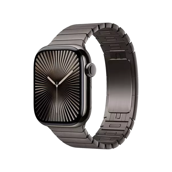 apple series 10 titanium 42mm smart watch