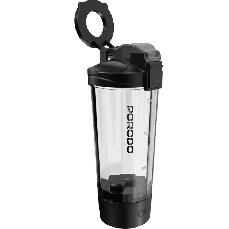 شیکر شارژی ورزشی پورودو مدل Grip & Mix PDFFX396FQ با نگهدارنده موبایل*