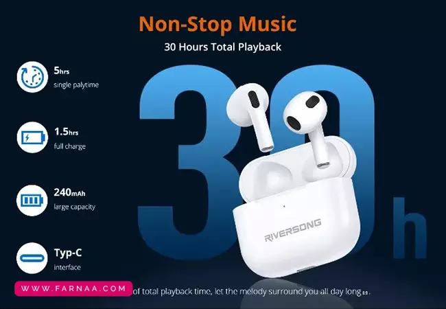 هندزفری بلوتوثی ریورسانگ مدل Airfly L3 EA227