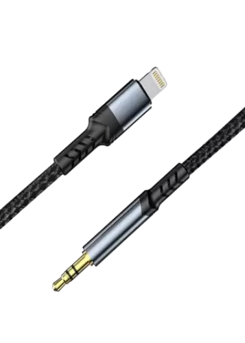 hiska w26 lightning to aux cable