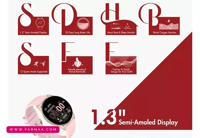 ساعت هوشمند کیسلکت مدل Kieslect L11 pro