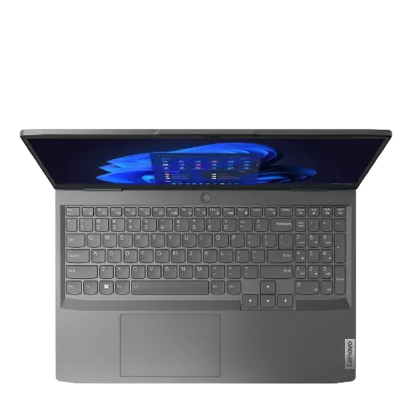 نمای بالا لپ تاپ لنوو مدل LOQ Corei5 13420H 8GB 512SSD RTX3050