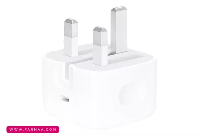 آداپتور و شارژر سریع 3 پین اپل ۲۰ وات B/A