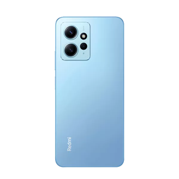 نمای پشت گوشی موبایل شیائومی Redmi Note 12 4G ظرفیت 128 رم 6 گیگابایت آبی